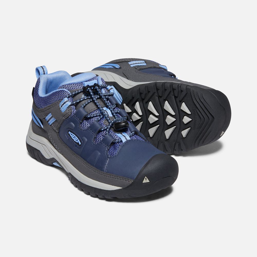 Keen Wandelschoenen Kinderen Blauw - Targhee Waterproof - 15346-JGBX